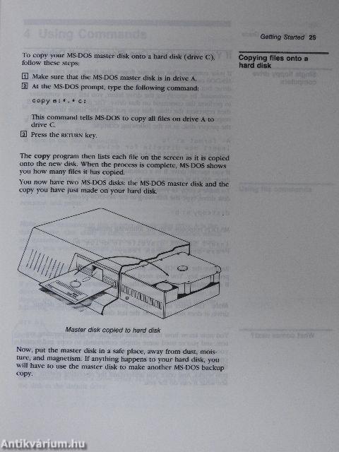 Microsoft MS-DOS User's Guide