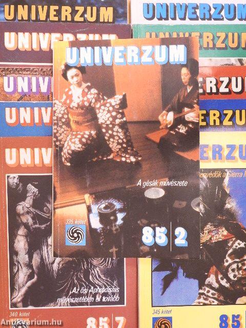 Univerzum 1985. (nem teljes évfolyam)