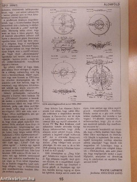 Színes UFO 1994. (nem teljes évfolyam)