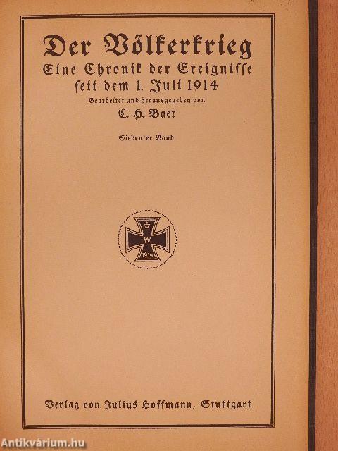 Der Völkerkrieg VII. (gótbetűs) (töredék)