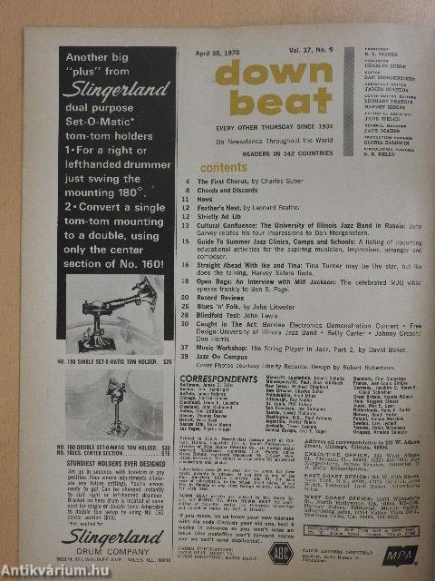 DownBeat April 30, 1970