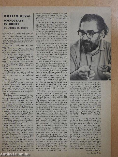 DownBeat November 27, 1969