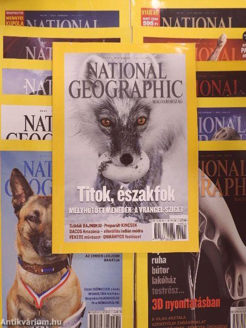 National Geographic Magyarország 2014. (nem teljes évfolyam)