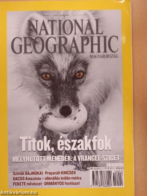 National Geographic Magyarország 2014. (nem teljes évfolyam)