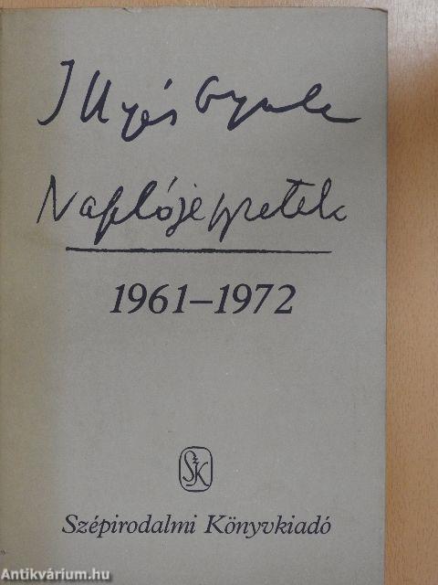 Naplójegyzetek 1961-1972