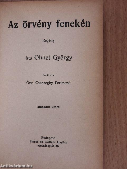 Az örvény fenekén I-III.