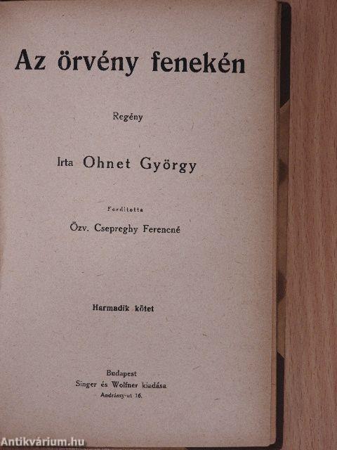 Az örvény fenekén I-III.