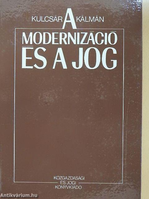 A modernizáció és a jog