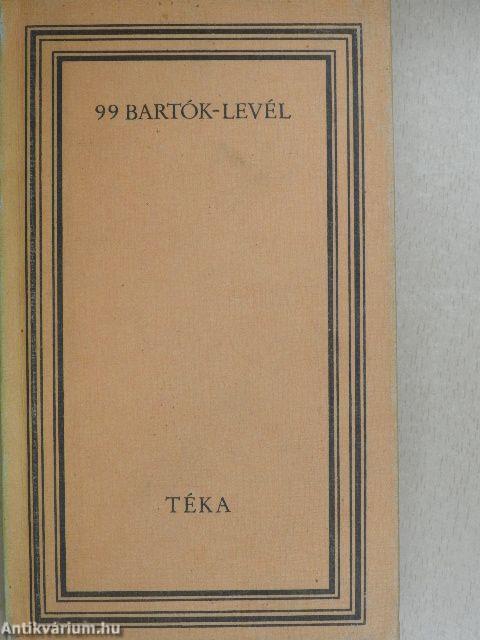 99 Bartók-levél