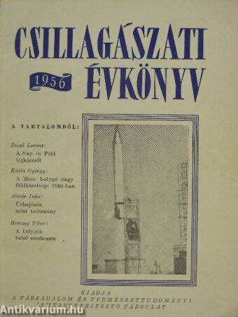 Csillagászati Évkönyv 1956.