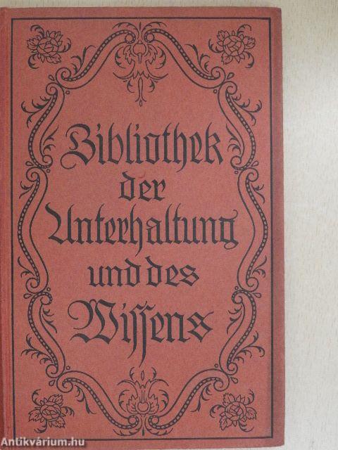 Bibliothek der Unterhaltung und des Wissens 1919/1. (gótbetűs)