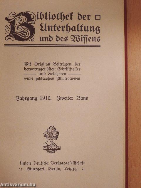 Bibliothek der Unterhaltung und des Wissens 1910/2. (gótbetűs)