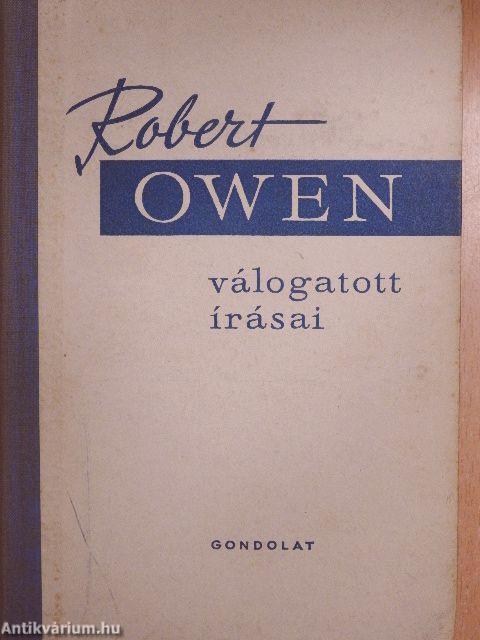 Robert Owen válogatott írásai