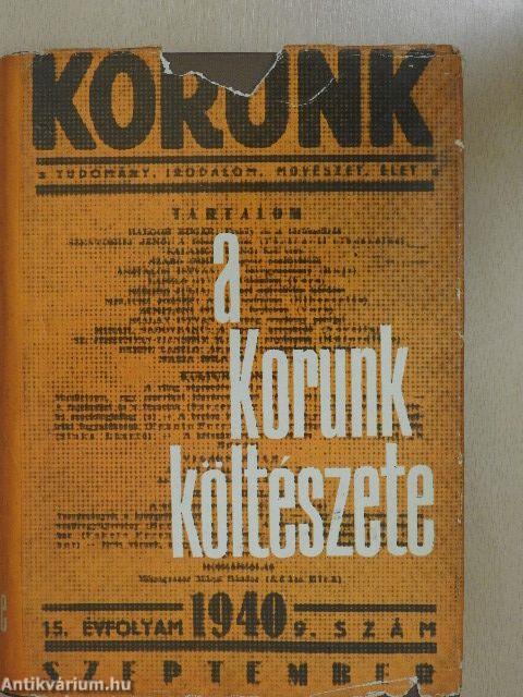 A Korunk költészete