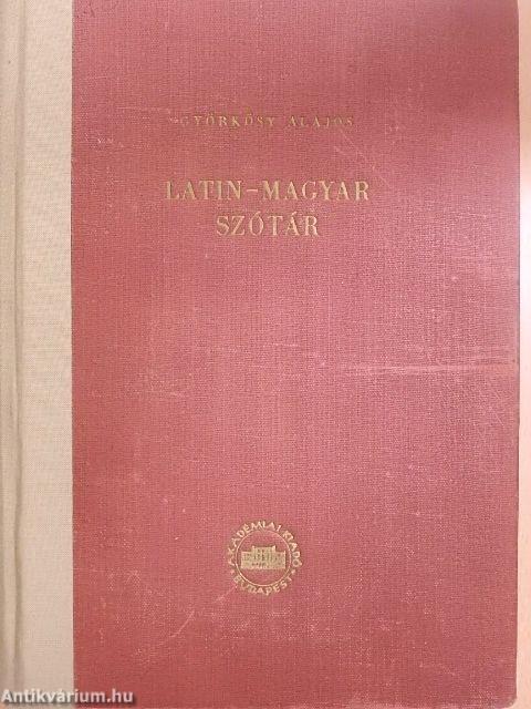 Latin-magyar szótár