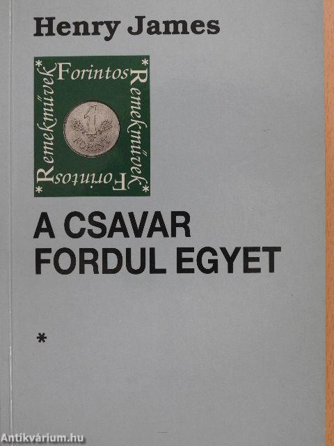 A csavar fordul egyet