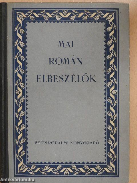 Mai román elbeszélők