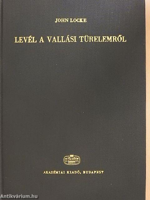 Levél a vallási türelemről