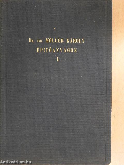 Az épitőanyagok gyakorlati kézikönyve I. (töredék)