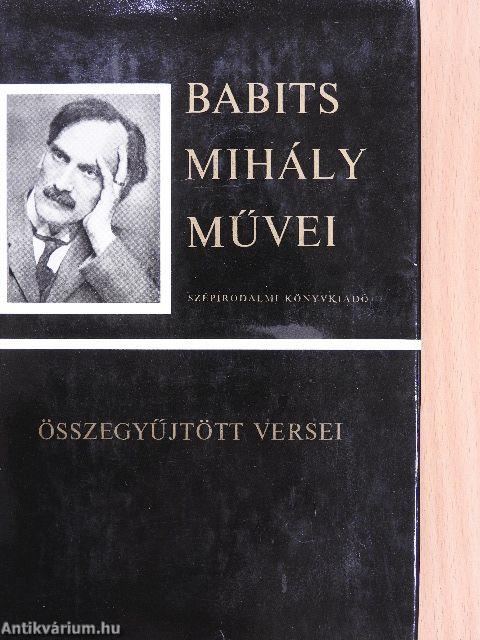 Babits Mihály összegyűjtött versei