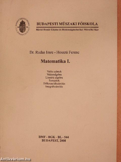 Matematika I.