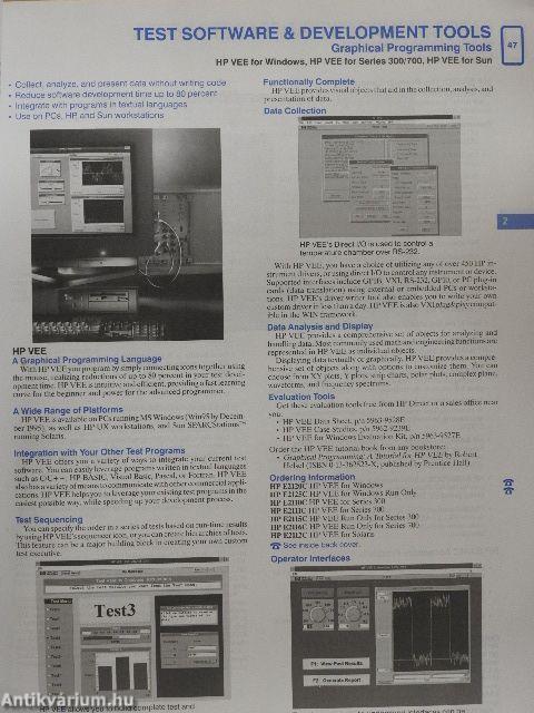 Test & Measurement Catalog 1996