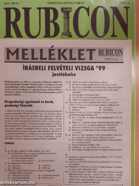 Rubicon 1999/5-6.