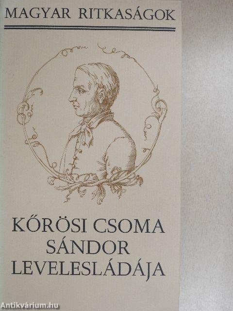 Kőrösi Csoma Sándor levelesládája