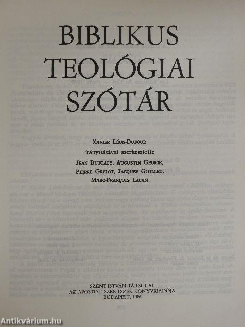 Biblikus teológiai szótár