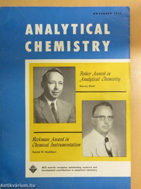 Analytical Chemistry November 1955