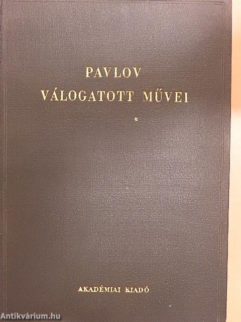 Pavlov válogatott művei