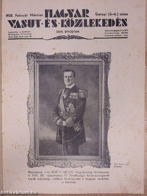 Magyar Vasut és Közlekedés 1938. február-március