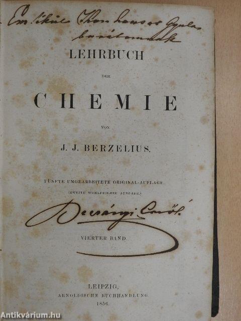 Lehrbuch der Chemie IV. 