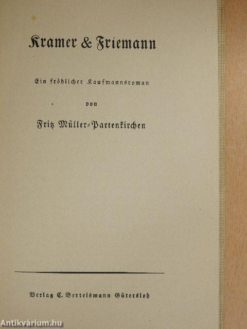 Kramer & Friemann (gótbetűs)