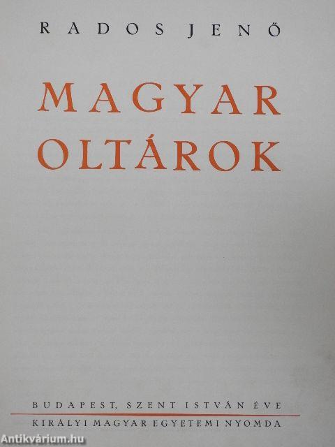 Magyar oltárok