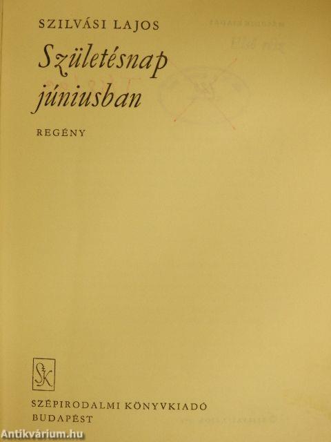 Születésnap júniusban