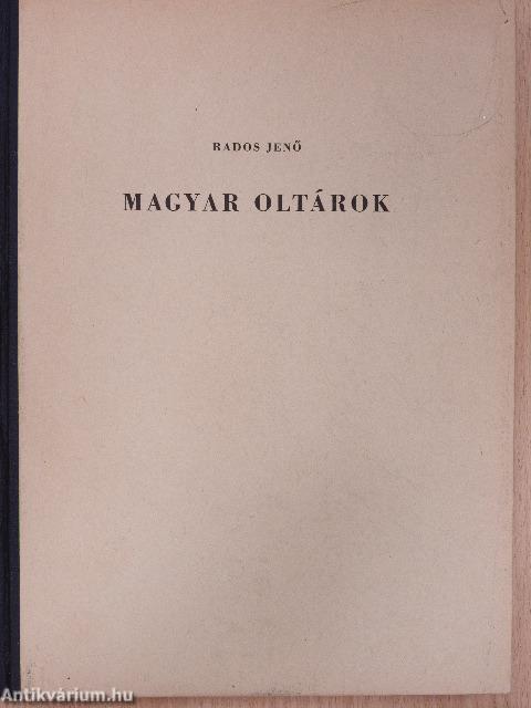 Magyar oltárok