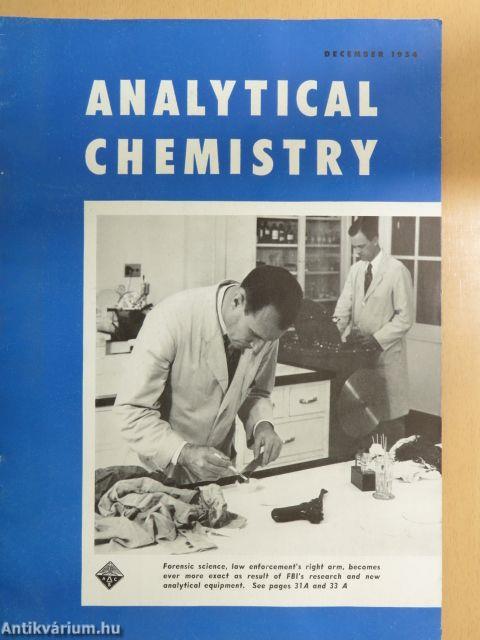 Analytical Chemistry December 1954