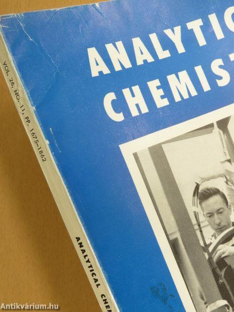 Analytical Chemistry November 1954