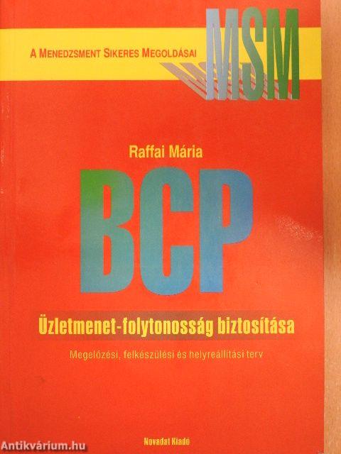 BCP Üzletmenet-folytonosság biztosítása