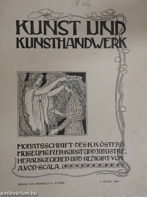 Kunst und kunsthandwerk 1898. (nem teljes évfolyam)