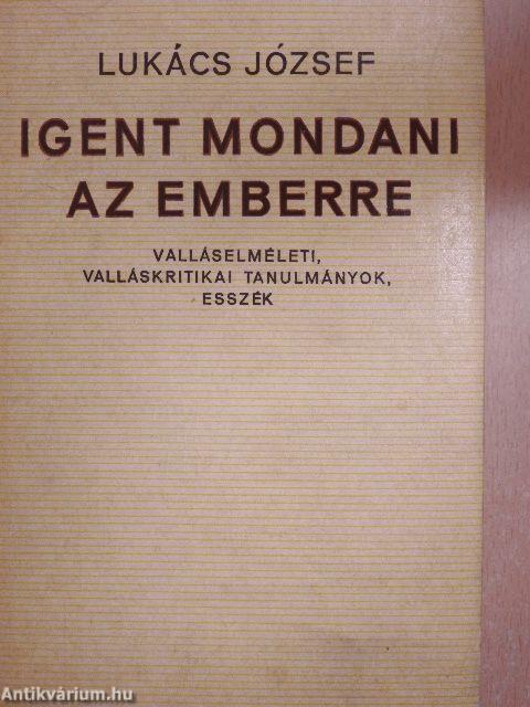 Igent mondani az emberre