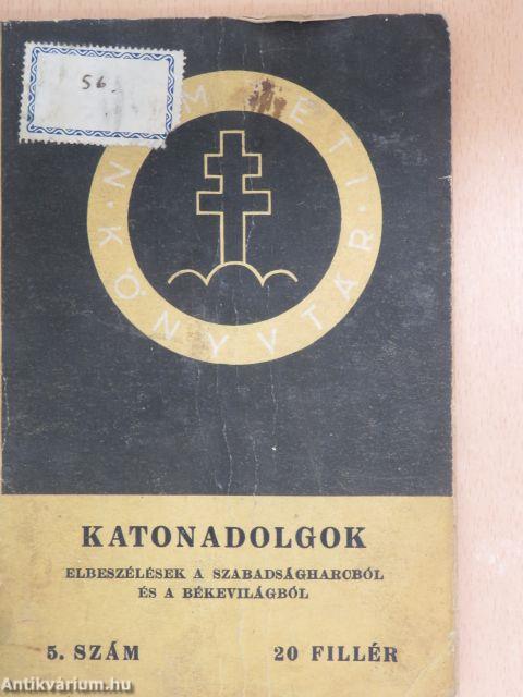 Katonadolgok