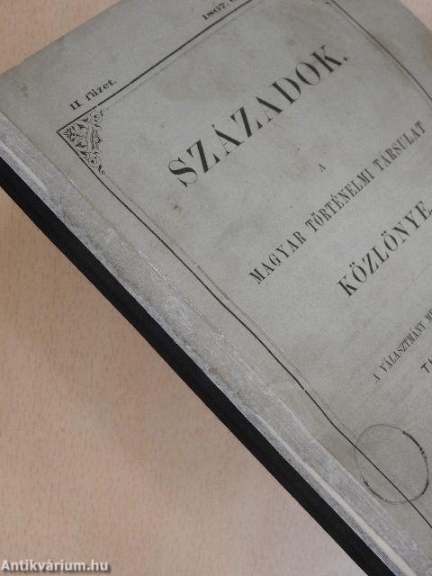 Századok 1867/1-4.