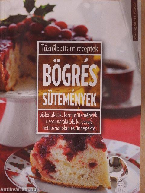 Bögrés sütemények