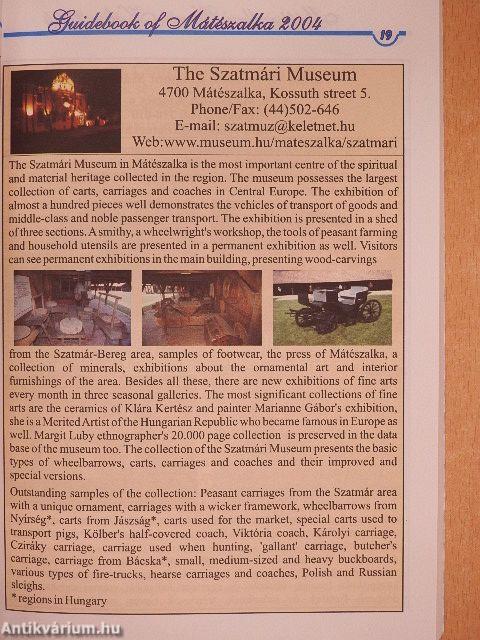 Mátészalkai Városi Kalauz 2004