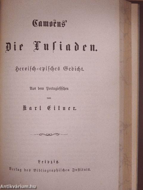 Leopardi's Gedichte/Empfindsame Reise/Die Lusiaden (gótbetűs)