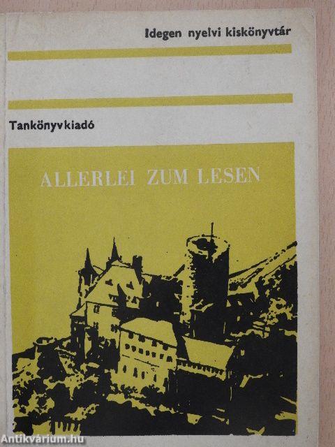 Allerlei zum lesen