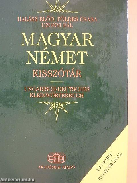 Magyar-német kisszótár