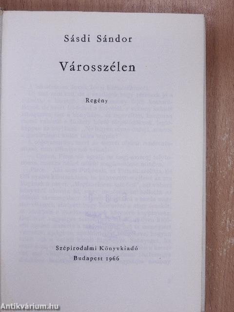 Városszélen